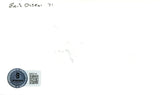 Eric Olsen Autographed Denver Broncos Index Card Beckett 45367
