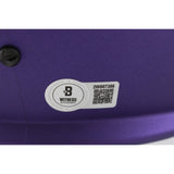 Justin Jefferson Autographed Minnesota Vikings F/S Helmet Beckett Witness 50133