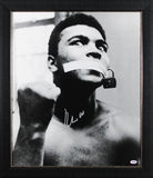 Muhammad Ali Authentic Signed & Framed 20x24 Canvas Auto 10! PSA/DNA #4A54191