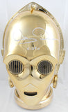 Anthony Daniels Autographed C-3PO Star Wars F/S Helmet Galactic Series-Beckett W