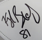 Kyle Brady Signed/Inscribed "1st Rd Pick" New York Jets Logo Football JSA 208057