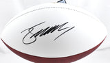 Zay Flowers Autographed Baltimore Ravens Logo Football - Beckett W Hologram