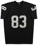 Ted Hendricks "HOF 90" Authentic Signed Black Pro Style Jersey BAS Witnessed