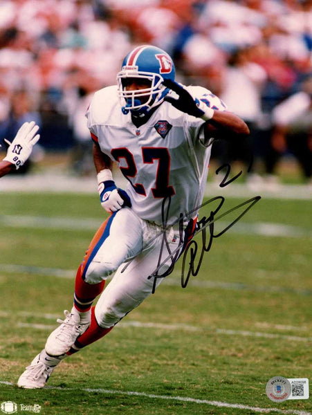 Steve Atwater Autographed Denver Broncos 8x10 Photo Beckett 50421