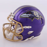 Ricky Williams Signed Ravens Speed Mini Helmet Inscribed "Smoke Weed Everyday"
