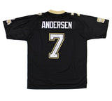 Morten Andersen Signed New Orleans Saints NFL Licensed Pro Line Vintage Jersey
