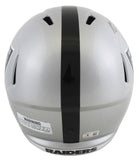 Raiders Davante Adams Authentic Signed Full Size Speed Rep Helmet BAS Witnessed