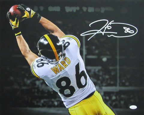 Hines Ward Pittsburgh Steelers Signed/Autographed 16x20 Photo JSA 161840
