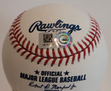 David Dahl Autographed Colorado Rockies Official MLB Baseball | MLB COA