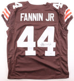 Harold Fannin Jr Signed Cleveland Browns Pro Cut Jersey (JSA) 2025 Draft Pk/ TE