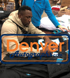 Thomas Davis Autographed/Signed Pro Style Black XL Jersey Beckett 40170