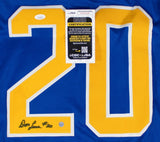 Don Luce Signed Buffalo Sabres Jersey (JSA) Inducted in Sabres Hall of Fame 1986