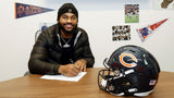 D Andre Swift Signed Chicago Bears Alternate Throwback Pro Cut Jersey (GTSM) R.B