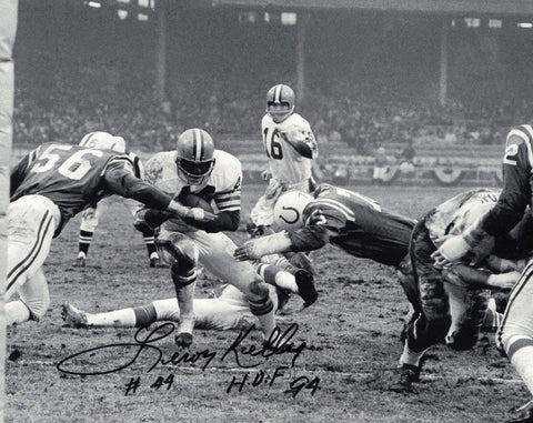 Leroy Kelly Autographed Signed 8x10 Photo Cleveland Browns "HOF 94" SKU #247492