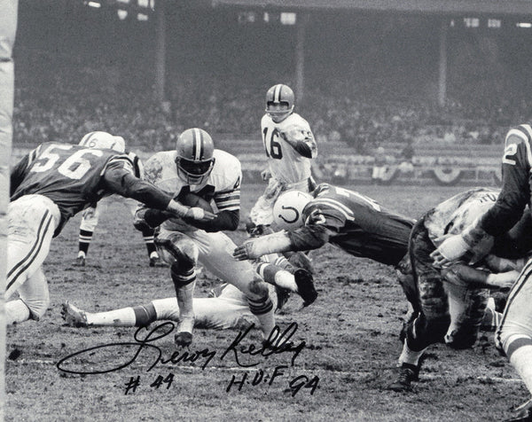 Leroy Kelly Autographed Signed 8x10 Photo Cleveland Browns "HOF 94" SKU #247492