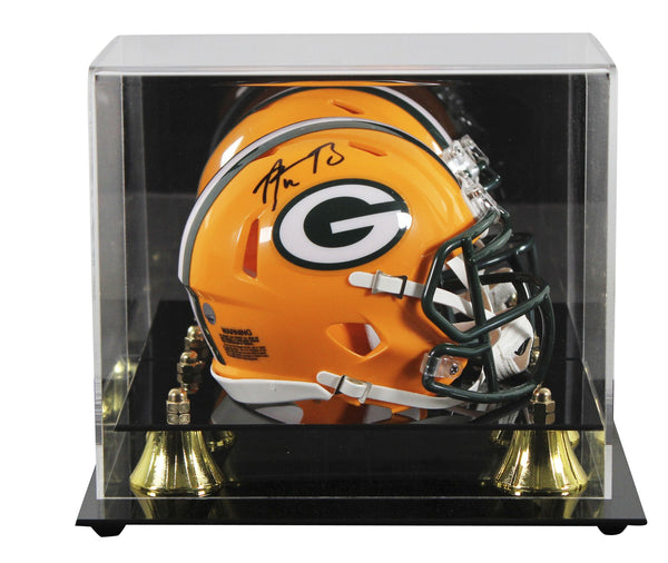Packers Aaron Rodgers Authentic Signed Speed Mini Helmet w/ Case Stein – Super Sports Center Packers Aaron Rodgers Authentic Signed Speed Mini Helmet w/ Case Stein – Super Sports Center