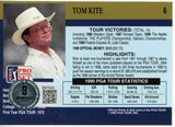 Tom Kite Autographed 1990 Pro Set #6 Trading Card Beckett 44864
