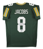 Josh Jacobs Signed Green Bay Packers Jersey (Beckett) Alabama Crimson Tide R.B.