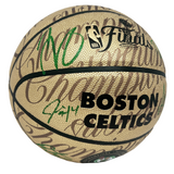 Boston Celtics Team Signed Gold LE Basketball Tatum/White/Horford+ Fanatics/JSA