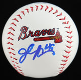John Rocker Signed Rawlings Atlanta Braves Logo Baseball (Playball Ink)