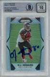 OJ Howard Signed Tampa Bay Bucs 2017 Prizm #289 Beckett Auto 10 40692
