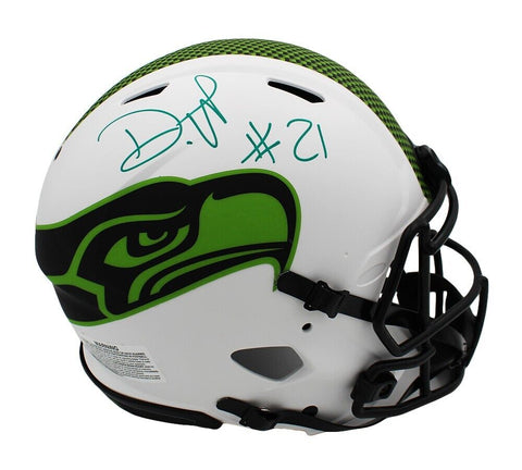 Devon Witherspoon Signed Seattle Seahawks Speed Authentic Lunar NFL Helmet