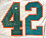 Paul Warfield Signed Miami Dolphins Jersey (PSA) Undefeated 1972 / Wide Receiver