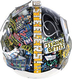 Jerome Bettis Steelers Signed Mini Helmet w/Insc-Artist Charles Fazzino-B410480