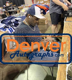 Michael Irvin Signed Dallas Cowboys Salute Mini Helmet Beckett 42045