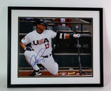 Alex Rodriguez Signed Team USA 16x20 Framed Photo - Steiner COA & JSA COA