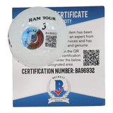 Hal Sutton Signed Golf Ball (Beckett) 1983 PGA Championship & Leading $$$ Winner