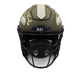 Ed Reed Signed Baltimore Ravens Speed Flex Authentic Salute to Service Helmet