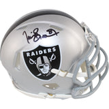 Tim Brown Autographed/Signed Oakland Raiders Mini Helmet Fanatics 51867