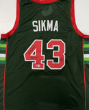 JACK SIKMA Signed Custom Replica Green / White Jersey AUTO w/ "HOF 19" - BAS