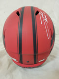 JOSH ALLEN SIGNED BUFFALO BILLS F/S RAVE SPEED REPLICA HELMET BECKETT QR
