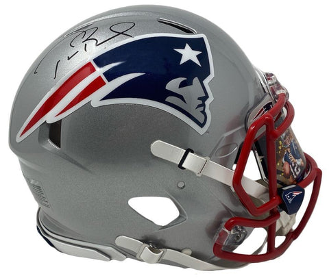 TOM BRADY Autographed Patriots HOF Custom Visor Helmet FANATICS georgeallen40