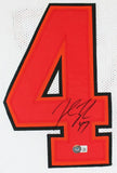 John Lynch Signed Tampa Bay Buccaneers White Jersey (Beckett) Bucs 1993-2003