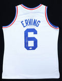 Julius "Dr. J" Erving Signed 1985 All-Star Mitchell & Ness Authentic Jersey /JSA