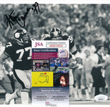 Steve Courson Pittsburgh Steelers Signed/Autographed B/W 8x10 Photo JSA 157580