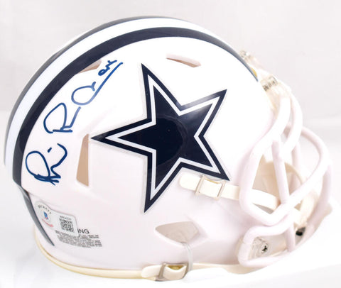 Michael Irvin Autographed Dallas Cowboys ALT Speed Mini Helmet-Beckett W Holo