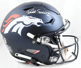 Patrick Surtain II Autographed Denver Broncos F/S Speed Flex Helmet - Beckett W