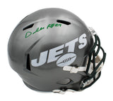 Darrelle Revis Signed New York Jets Speed Full Size Flash NFL Helmet