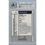 Patrick Willis Autographed 07 Topps Finest #149 Grade 10 Auto Card Beckett 43545