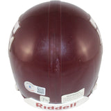 John David Crow Autographed Texas A&M Aggies Mini Helmet Heisman Beckett 52741