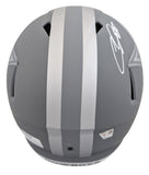Cowboys CeeDee Lamb Authentic Signed Slate Full Size Speed Rep Helmet Fanatics