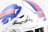 Jim Kelly Andre Reed Thurman Thomas Signed Bills F/S SpeedFlex Helmet-Beckett W