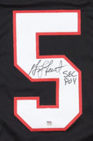 Garrison Hearst Signed Georgia Bulldogs Black Jersey Inscribed "Sec Poy" (PSA)