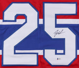 Jacob De La Rose Signed Montreal Canadiens Jersey (Beckett COA) 2018 Team Sweden