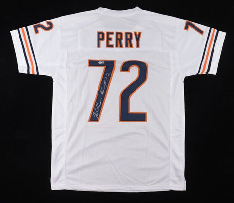 William Perry Signed Chicago Bears Jersey (Beckett) 1985 Super Bowl Champion D.T