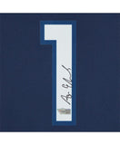 ANTHONY EDWARDS Autographed Timberwolves Nike Blue Jersey FANATICS